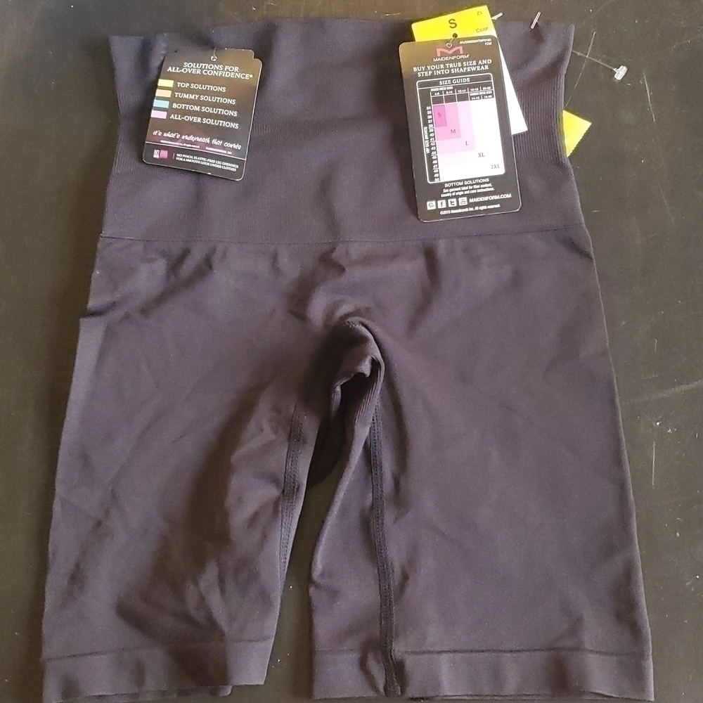 NWT Black Maidenform Ultra Control Thigh Slimmer Sz Small - Picture 7 of 7